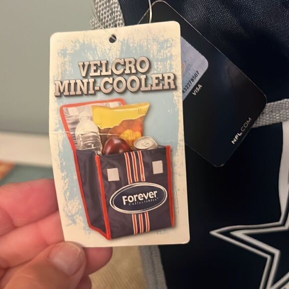 Dallas Cowboys NFL New w Tags Insulated Lunch bag  Mini Cooler Back to School - Picture 4 of 9